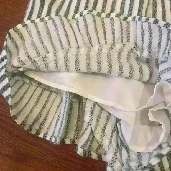 American Eagle Pinstripe Romper One Piece stripes Size XS - Picture 11 of 14